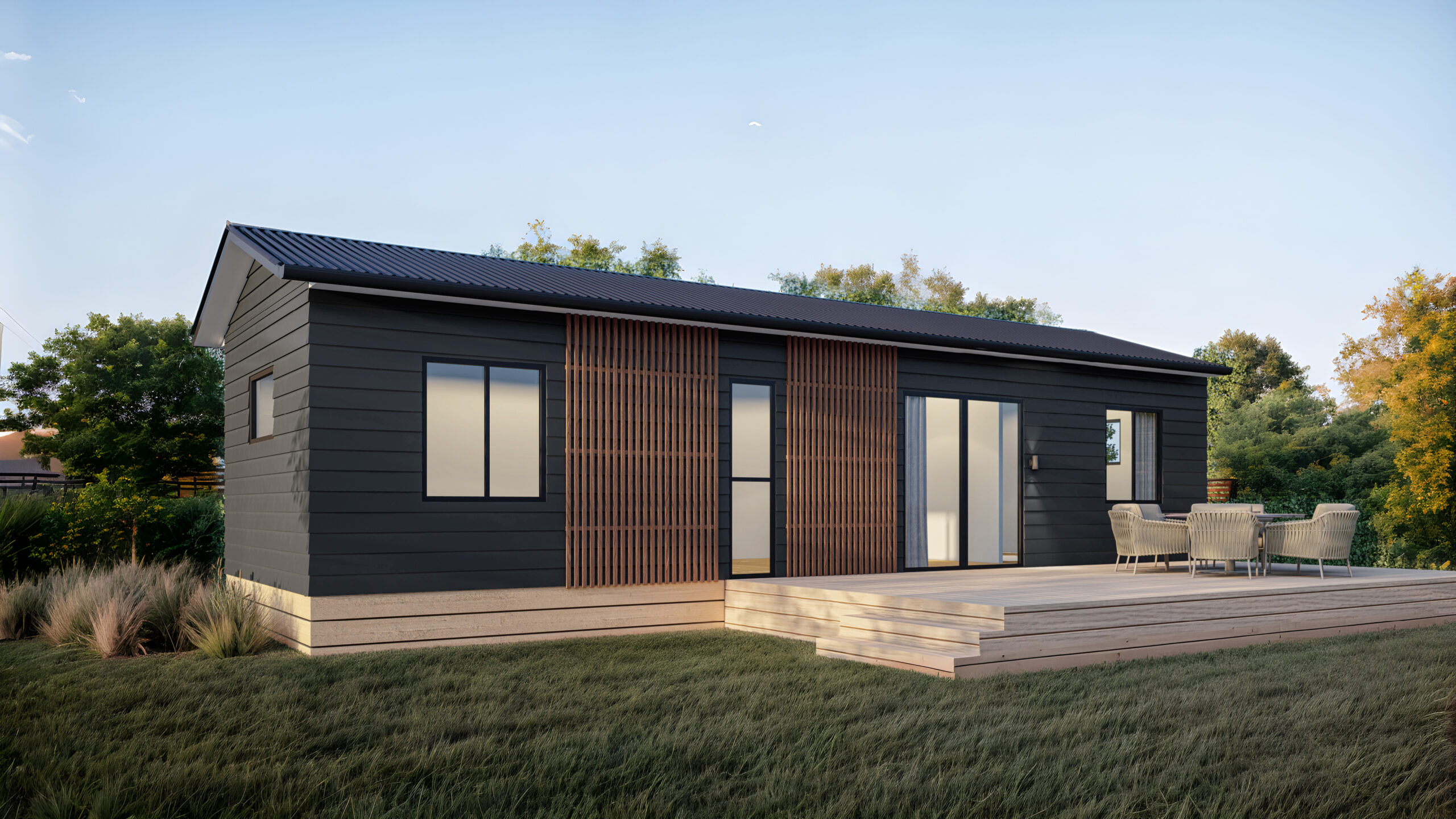 50m2 Skinny Contemporary Home